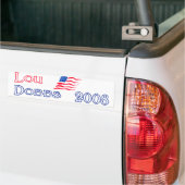 New Lou Dobbs 2008 Lou (rood) Dobbs 2008 (blauw) Bumpersticker (Op Truck)