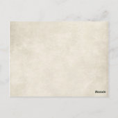 New Love Nest Briefkaart (Achterkant)