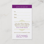 NEW Lyndsey Rayfield Visitekaartje (Achterkant)