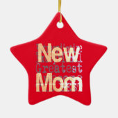 New Mam Extraordinaire Keramische Ornament (Achterkant)