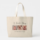 New Mam Gift Grote Tote Bag (Achterkant)