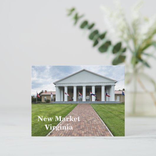 New Market Virginia Briefkaart (Staand voorkant)