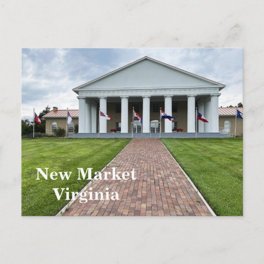 New Market Virginia Briefkaart (Voorkant)