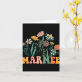 New Marmee Wildflower First Birthday &amp; Baby Sh Kaart (Gele Bloem)