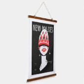 New Masses (1926) by Frank Walts Hangend Wandkleed (Gebogen)