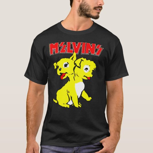 New Melvins Houdini Dog Logo Essential T-Shirt (Voorkant)