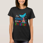 New Mermaid In 8th Grade Matching Mermaid Student T-shirt (Voorkant)