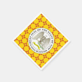 New Mexican Flag & Seal, New Mexico Servet (Hoek)