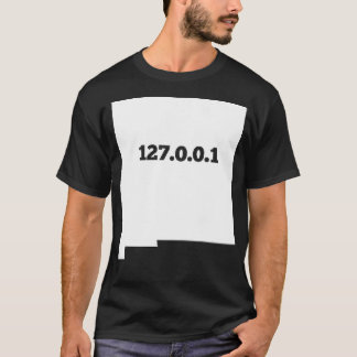 New Mexico 127001 Home Computer Nerd IP-adres T-shirt
