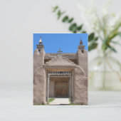 New Mexico Adobe Church Briefkaart (Staand voorkant)