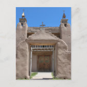 New Mexico Adobe Church Briefkaart (Voorkant)