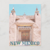 New Mexico Adobe Church Briefkaart (Voorkant)