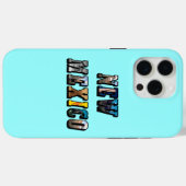 New Mexico Afbeelding Tekst Case-Mate iPhone Case (Achterkant (horizontaal))