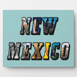 New Mexico Afbeelding Tekst Fotoplaat