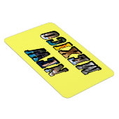 New Mexico Afbeelding Tekst Magneet (Rechterzijde)