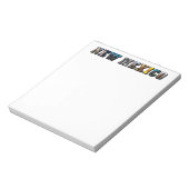 New Mexico Afbeelding Tekst Notitieblok (Linkerzijde)