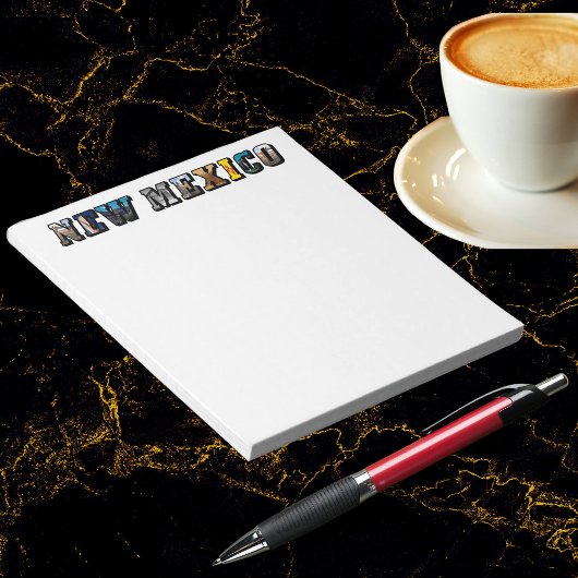 New Mexico Afbeelding Tekst Notitieblok