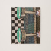 New Mexico, Albuquerque. De 66 Diner langs Legpuzzel (Verticaal)