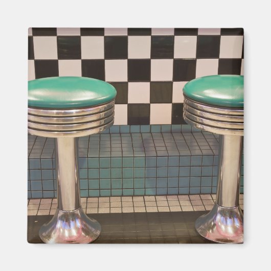New Mexico, Albuquerque. De 66 Diner langs Magneet (Voorkant)