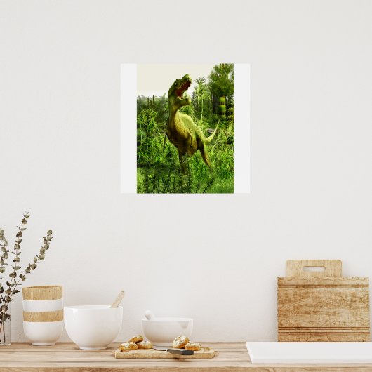 New Mexico Allosaurus Poster (Keuken)