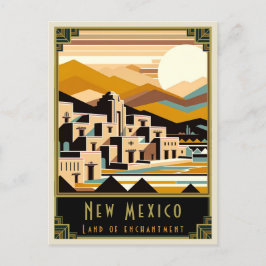New Mexico | Art. Deco Briefkaart