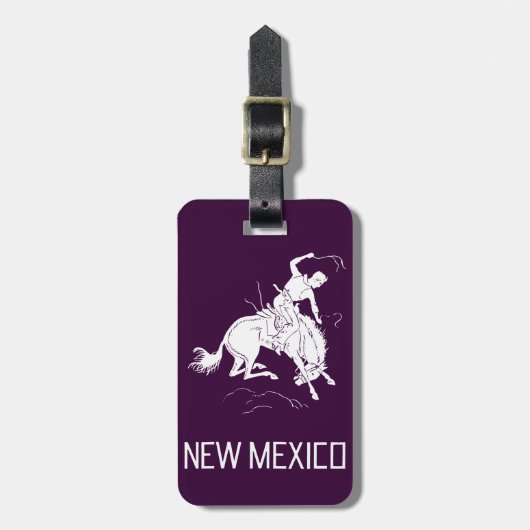 New Mexico Bagagelabel (Voorkant verticaal)