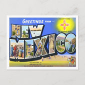 New Mexico Big Letters Briefkaart (Voorkant)