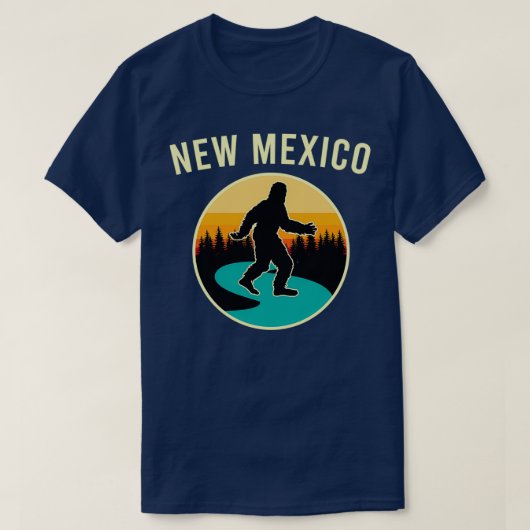 New Mexico Bigfoot Hunter Squatch T-shirt (Design voorkant)