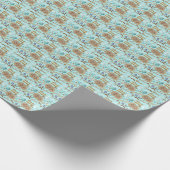 New Mexico Biscochito Cookies Zia Sun Cadeaupapier (Hoek)