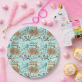 New Mexico Biscochito Cookies Zia Sun Papieren Bordje (Feest)