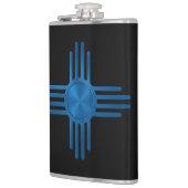 New Mexico Blauw Heupfles (Links)