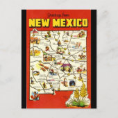  New Mexico Briefkaart (Voorkant)