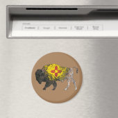 New Mexico Buffalo Spirit Magneet (Insitu (Vaatwasser))