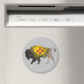 New Mexico Buffalo Spirit Magnet (Insitu (Vaatwasser))