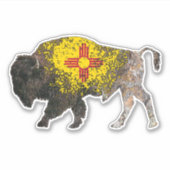 New Mexico Buffalo Spirit Sticker (Voorkant)