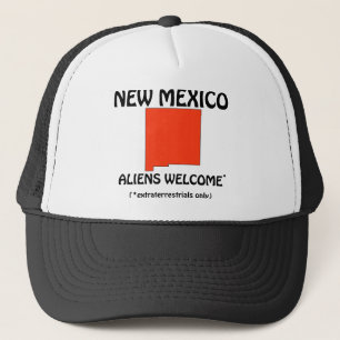 New Mexico - Buitenaardse Wezens Welkom Trucker Pet