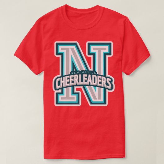New Mexico Cheerleader T-shirt (Design voorkant)