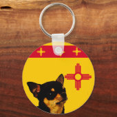 New Mexico Chihuahua Sleutelhanger (Voorkant)