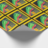 New Mexico Chili Land of Enchantment Red of Green Cadeaupapier (Hoek)