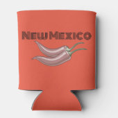 New Mexico Chili Peppers Blikjeskoeler (Achterkant)