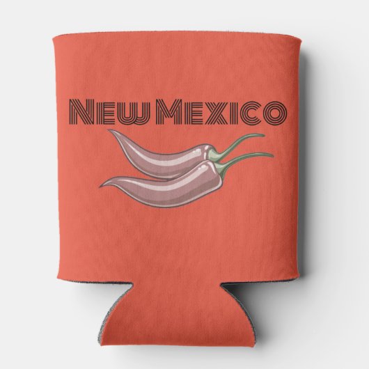 New Mexico Chili Peppers Blikjeskoeler (Achterkant)