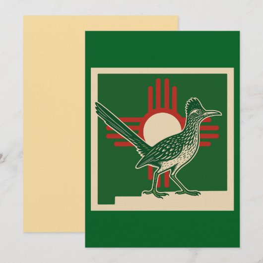 New Mexico Christmas Kaart (Voorkant / Achterkant)