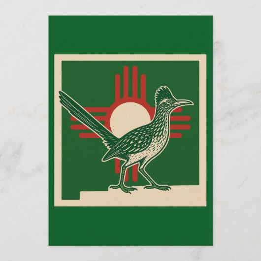 New Mexico Christmas Kaart (Voorkant)