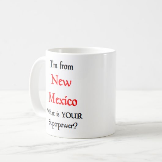 new mexico coffee mug koffiemok (Voorkant links)