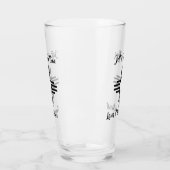 New Mexico Custom Naam Zia Sun Symbool Gift Beer G Glas (Links)