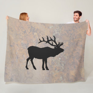 New Mexico Elk Fleece Deken