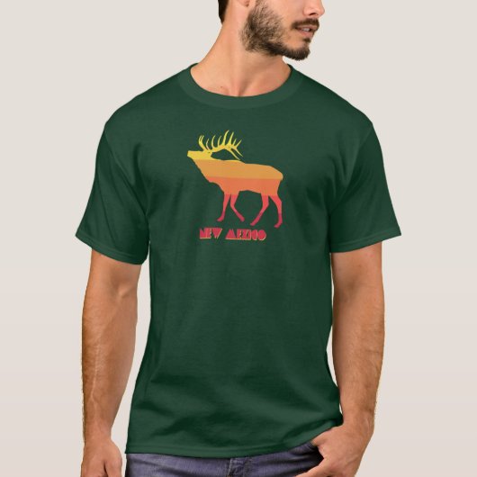 New Mexico Elk T-shirt (Voorkant)