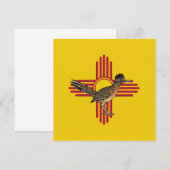 New Mexico en de Roadrunner Kaart (Voorkant / Achterkant)