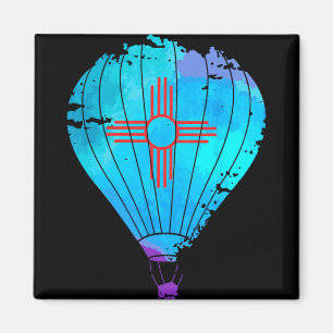New Mexico Festival Hete Luchtballon Zia Cadeau Magneet