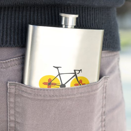 New Mexico Flag Cycling Flacon (Voorbeeld)